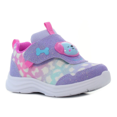 Skechers Glimmer Kicks - Skech Pets villogó lila baba cipő Méret:22
