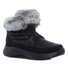 Skechers GO Walk Arch Fit - Winter Visit fekete női bokacsizma Méret:37