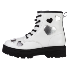 Skechers Gravlen Hi - Metalli 303409LWHT Gyerek Fehér Csizma 36