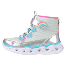 Skechers Heart Lights-édes csizma 302668LSMLT Gyerek Ezüst 28.5
