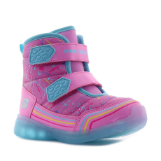 Skechers Illumi - Brights - Power Paint villogó rózsaszín baba csizma Méret:21