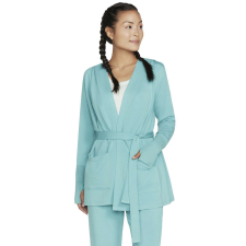 Skechers Kapucnis felső Skechers Mindennapi öves kapucni W3JA119TURQ női Turcoaz M női pulóver, kardigán