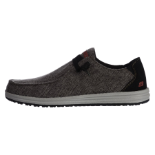 Skechers Melson-nela 210726BLK Férfi sportcipő Szürke 41.5 férfi cipő