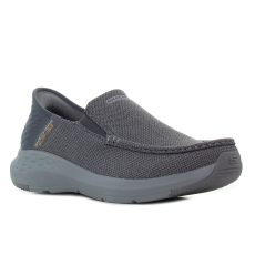 Skechers Parson - Ralven szürke férfi bebújós cipő Méret:47.5