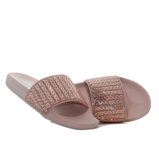 Skechers Pop Ups - New Spark rózsaarany női papucs Méret:37