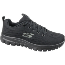 Skechers Rövid szárú edzőcipők Graceful - Get Connected Fekete 40