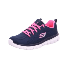 Skechers Rövid szárú edzőcipők 'Graceful'  tengerészkék / sötét-rózsaszín női cipő