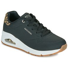 Skechers Rövid szárú edzőcipők UNO JUNGLE NITE Fekete 38