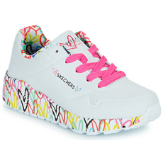Skechers Rövid szárú edzőcipők UNO LITE Fehér 34