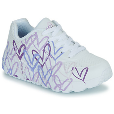 Skechers Rövid szárú edzőcipők UNO LITE - GOLDCROWN SPREAD THE LOVE Fehér 32