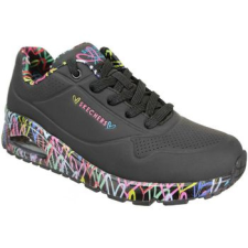 Skechers Rövid szárú edzőcipők Uno loving love Fekete 40 női cipő