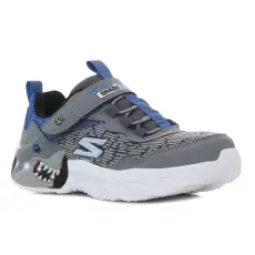 Skechers S-Lights - Creature - Lights villogó szűrke gyerek cipő Méret:32