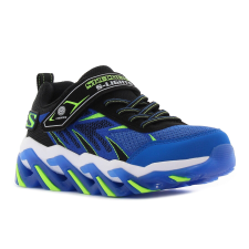 Skechers S-Lights - Mega - Surge 2.0 villogó sötétkék gyerek cipő Méret:28 gyerek cipő