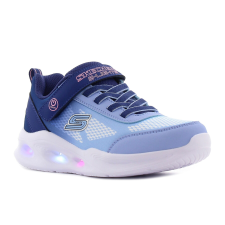 Skechers S-Lights - Sola Glow - Ombre Deluxe villogó kék gyerek cipő Méret:28 gyerek cipő