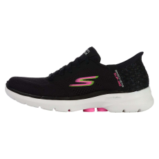 Skechers Sportcipő Skechers Go Walk 6 - Vivid Id - Slip-ins 124627BKMT Női Fekete 39