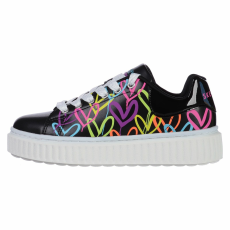 Skechers Sportcipő Skechers Hi Ridge - Heart Tak 314076LBKMT Kids Black 33.5