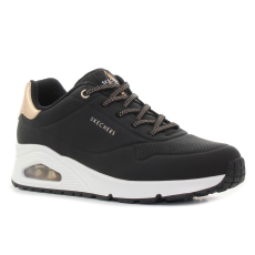 Skechers Uno - Shimmer Away fekete női cipő Méret:41
