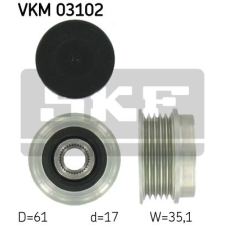 SKF Generátor szabadonfutó SKF VKM 03102 autó izzó, izzókészlet