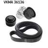 SKF hosszbordás szíj készlet SKF VKMA 36136
