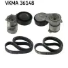 SKF hosszbordás szíj készlet SKF VKMA 36148