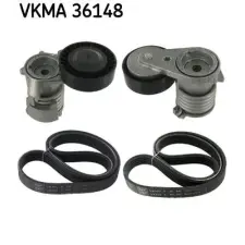 SKF hosszbordás szíj készlet SKF VKMA 36148 autóalkatrész