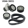 SKF hosszbordás szíj készlet SKF VKMA 38051