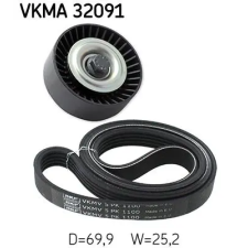 SKF hosszbordás szíj készlet VKMA 32091 autóalkatrész