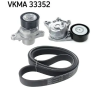 SKF hosszbordás szíj készlet VKMA 33352