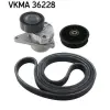 SKF hosszbordás szíj készlet VKMA 36228