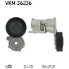 SKF Szíjfeszítő, hosszbordás szíj VKM 36236