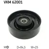 SKF Szíjfeszítő, hosszbordás szíj VKM 62001