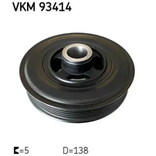 SKF Szíjtárcsa, főtengely VKM 93414 autóalkatrész