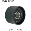 SKF Szíjtárcsa/vezetőgörgő, fogasszíj VKM 26310
