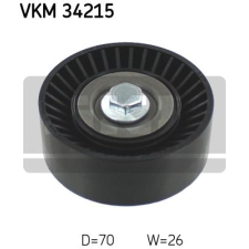 SKF Szíjtárcsa/vezetőgörgő, hosszbordás szíj SKF VKM 34215 kormányvezérlő és kiegészítői