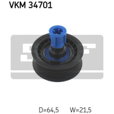 SKF Szíjtárcsa/vezetőgörgő, hosszbordás szíj SKF VKM 34701 kormányvezérlő és kiegészítői