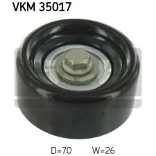 SKF Szíjtárcsa/vezetőgörgő, hosszbordás szíj SKF VKM 35017 kormányvezérlő és kiegészítői