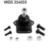 SKF Támasztó-/vezetőcsukló VKDS 314033