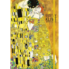  Skiccfüzet, A5, pontrácsos, 80 lap, keményfedeles, SHKOLYARYK, &quot;Klimt&amp;Van Gogh&quot;, vegyes füzet