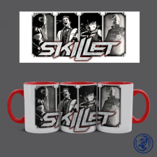  Skillet bögre (Piros) ajándéktárgy
