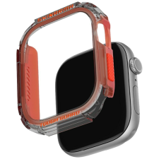Skinarma Atom tok Apple Watch 46mm - szürke-narancssárga okosóra kellék