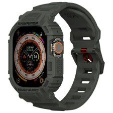 Skinarma Mecha tok szíjjal Apple Watch Ultra/Ultra2 (49mm) - olajzöld okosóra kellék
