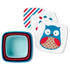 Skip hop Zoo Ételtároló dobozkészlet - Bagoly (9I905810) papírárú, csomagoló és tárolóeszköz