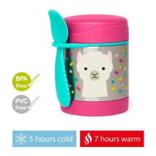 SKIP HOP Zoo Termosz ételhez kanállal/villával Lama 325 ml, 3év+ papírárú, csomagoló és tárolóeszköz
