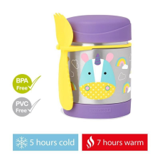 SKIP HOP Zoo Termosz ételtartó kanállal/villával Egyszarvú 325 ml, 3év+ papírárú, csomagoló és tárolóeszköz