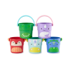  SKIP HOP Zoo vízi játék vödrök Stack&Pour 5db 9h+