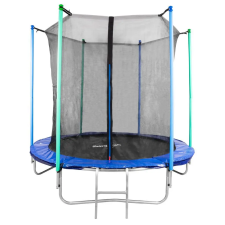  Skipjump Pro GS08 trambulin belső hálóval és létrával - 244cm trambulin szett