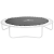 Skipjump Ugrófelület Skipjump GS08, trambulinokhoz, fekete, 244 cm