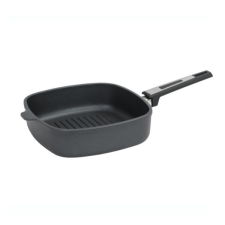 SKK Titánium négyzet alakú grillserpenyő 26x26/8 cm, indukciós gastro edény