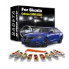  Skoda Octavia MK1 MK2 MK3 Izzó készlet belső világításhoz 1996–2020 Skoda MK1 96-04 12db