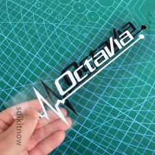  Skoda Octavia oldalablak matrica felirat 2db autó dekoráció